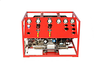 Argon Gas Collection System 4,300 psi - Front View