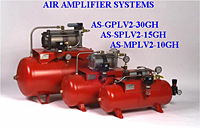 Air Amplifier System - AS-GPLV2-30GH,AS-SPLV2-15GH, AS-MPLV2-10GH