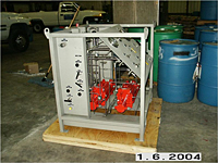 Gas Booster System with Offshore Coating - Right View