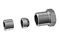 1/4 Inch (in) Tube Outside Diameter (O.D.) Anti-Vibration Collet Gland Assembly
